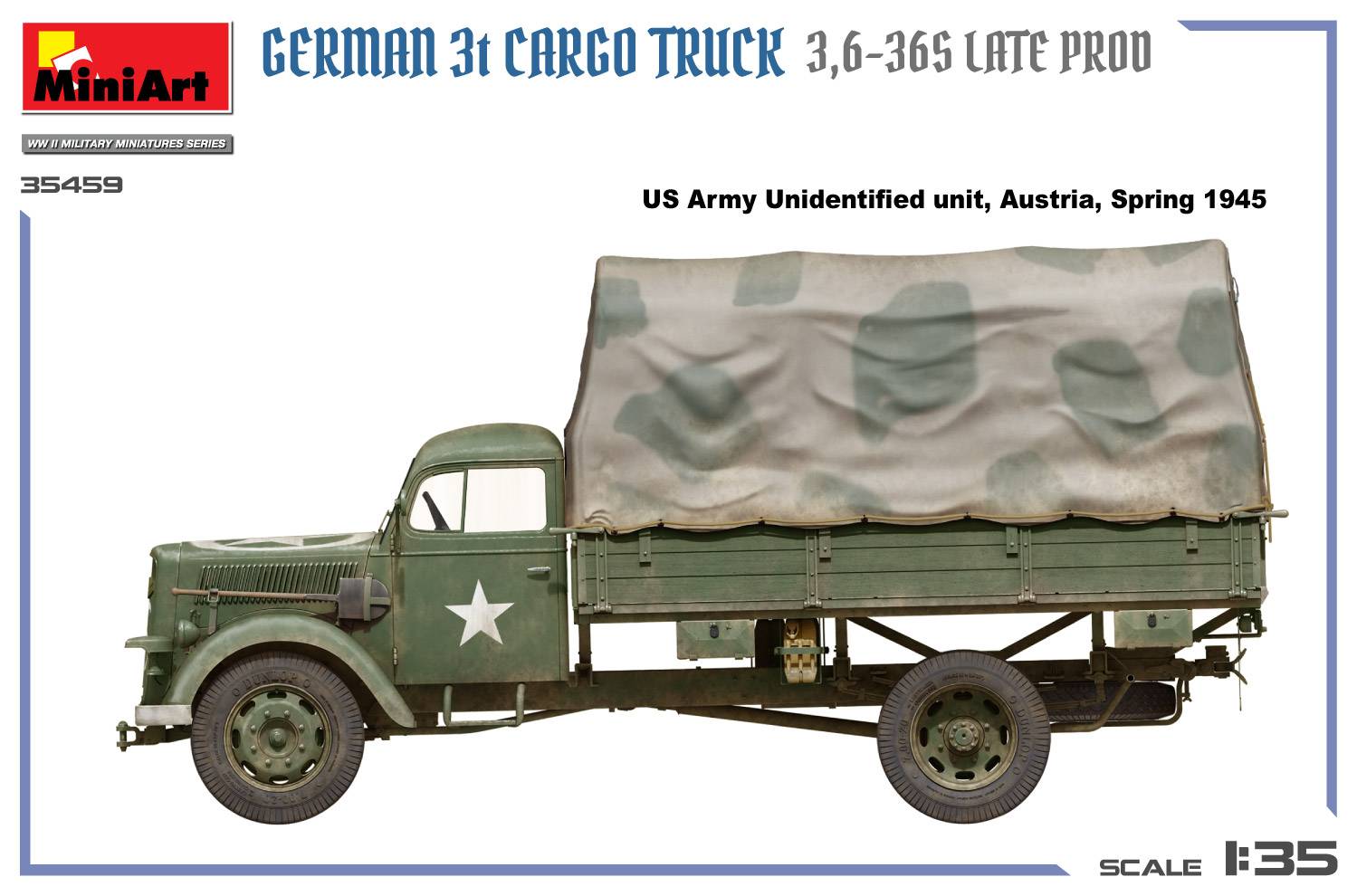 GERMAN 3t CARGO TRUCK 3.6-36S LATE PROD – Image 23
