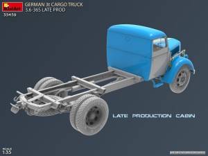 GERMAN 3t CARGO TRUCK 3.6-36S LATE PROD – Image 9