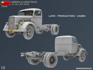 GERMAN 3t CARGO TRUCK 3.6-36S LATE PROD – Image 7