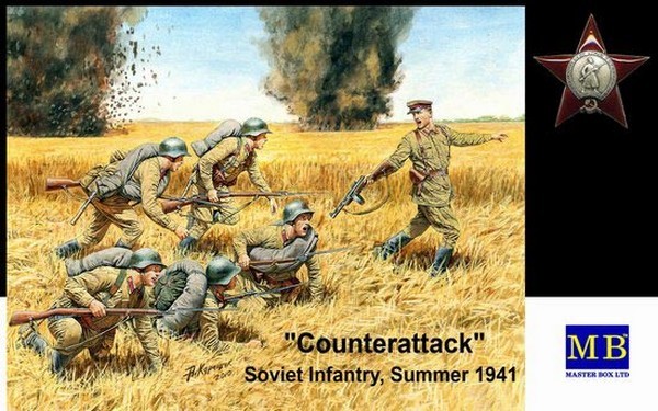 Counterattack Soviet Infantry Summer 1941