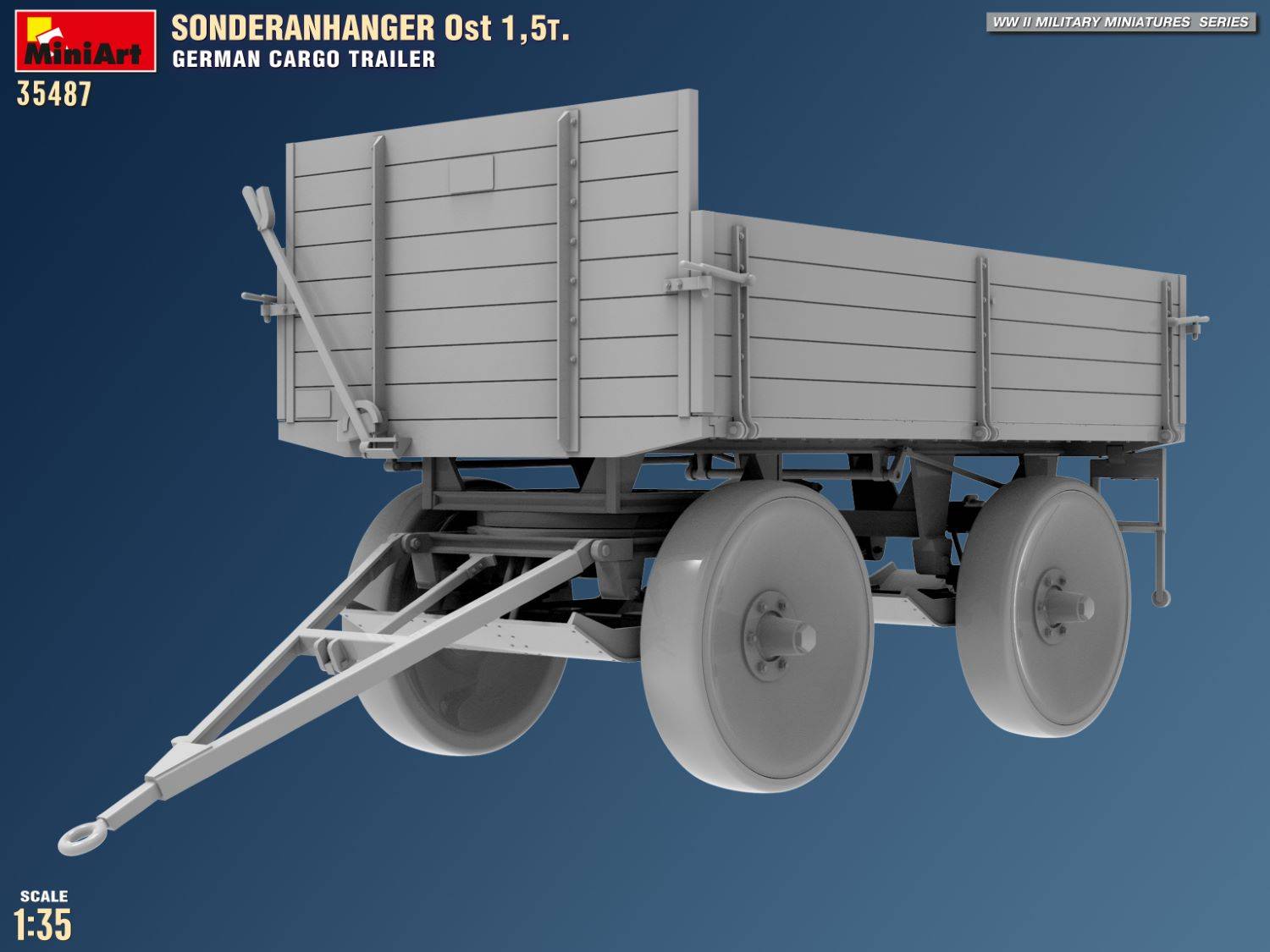 Sonderanhanger Ost 1.5t. German Cargo Trailer – Image 11