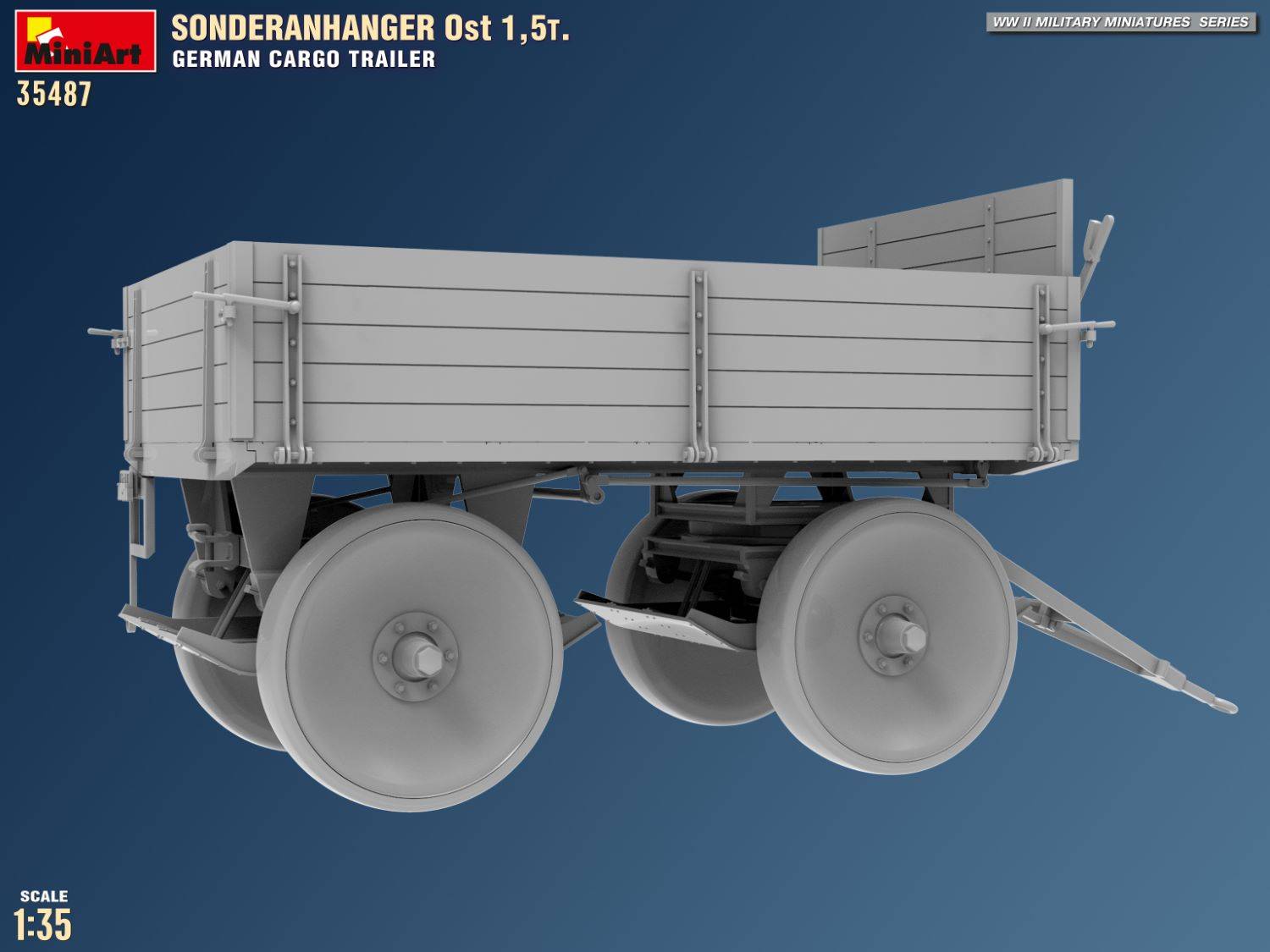 Sonderanhanger Ost 1.5t. German Cargo Trailer – Image 12