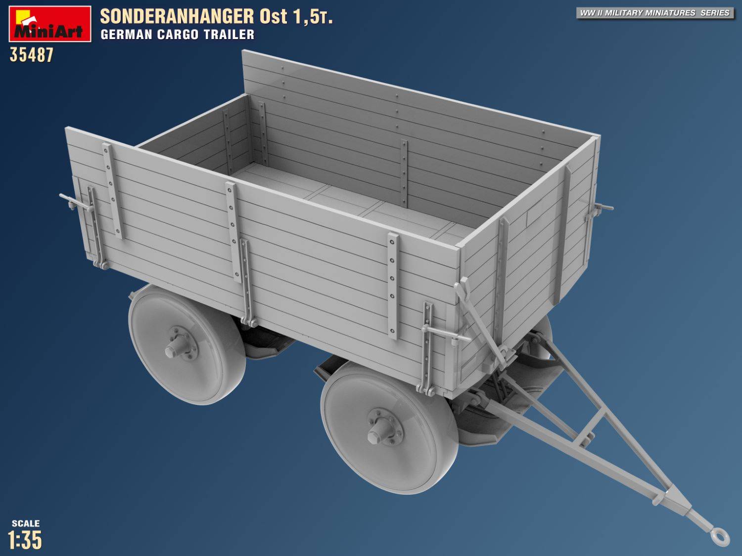 Sonderanhanger Ost 1.5t. German Cargo Trailer – Image 13