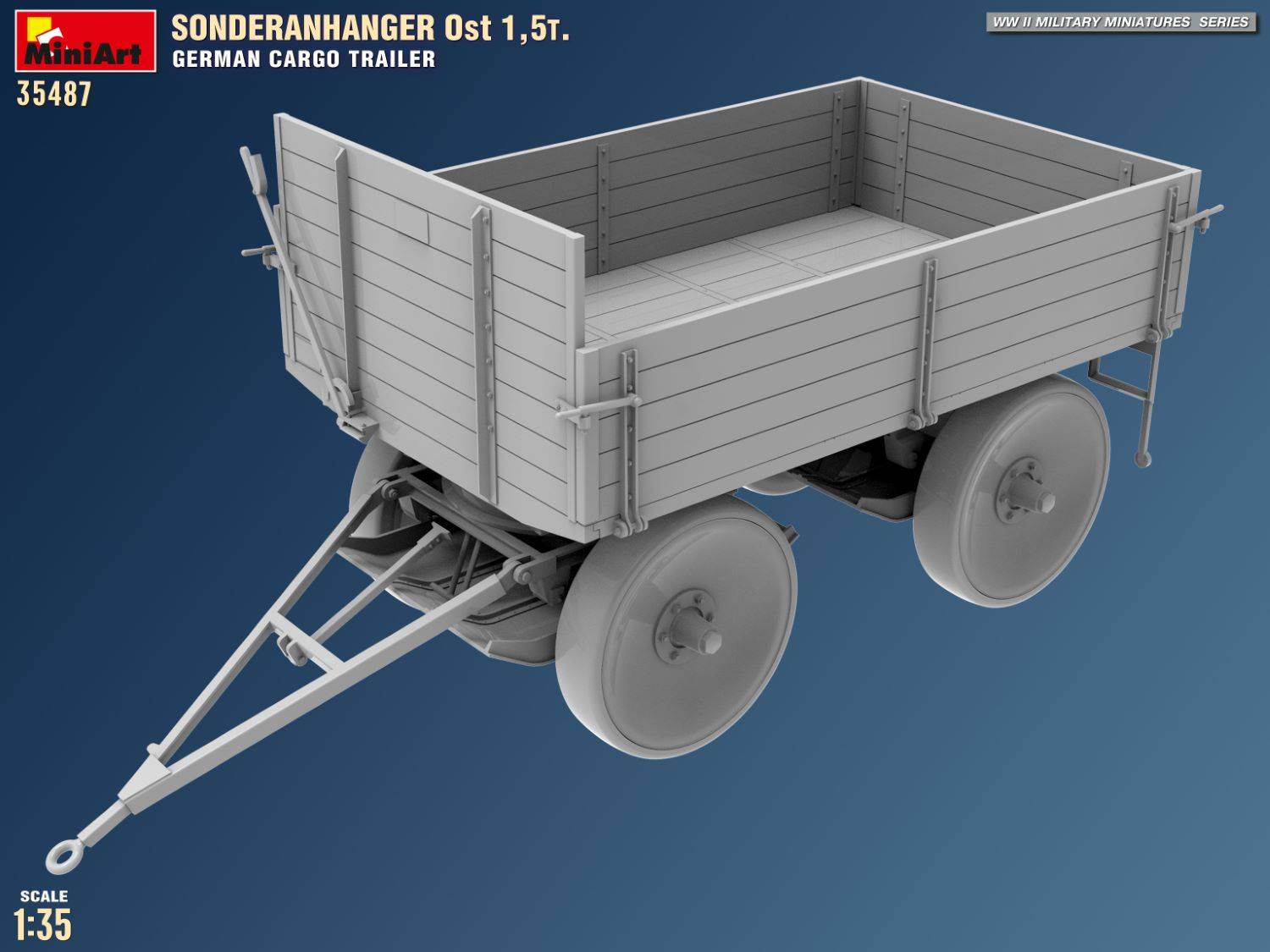 Sonderanhanger Ost 1.5t. German Cargo Trailer – Image 14
