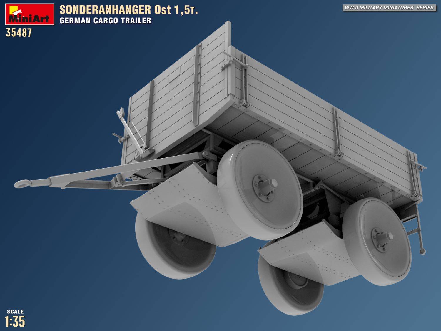 Sonderanhanger Ost 1.5t. German Cargo Trailer – Image 15