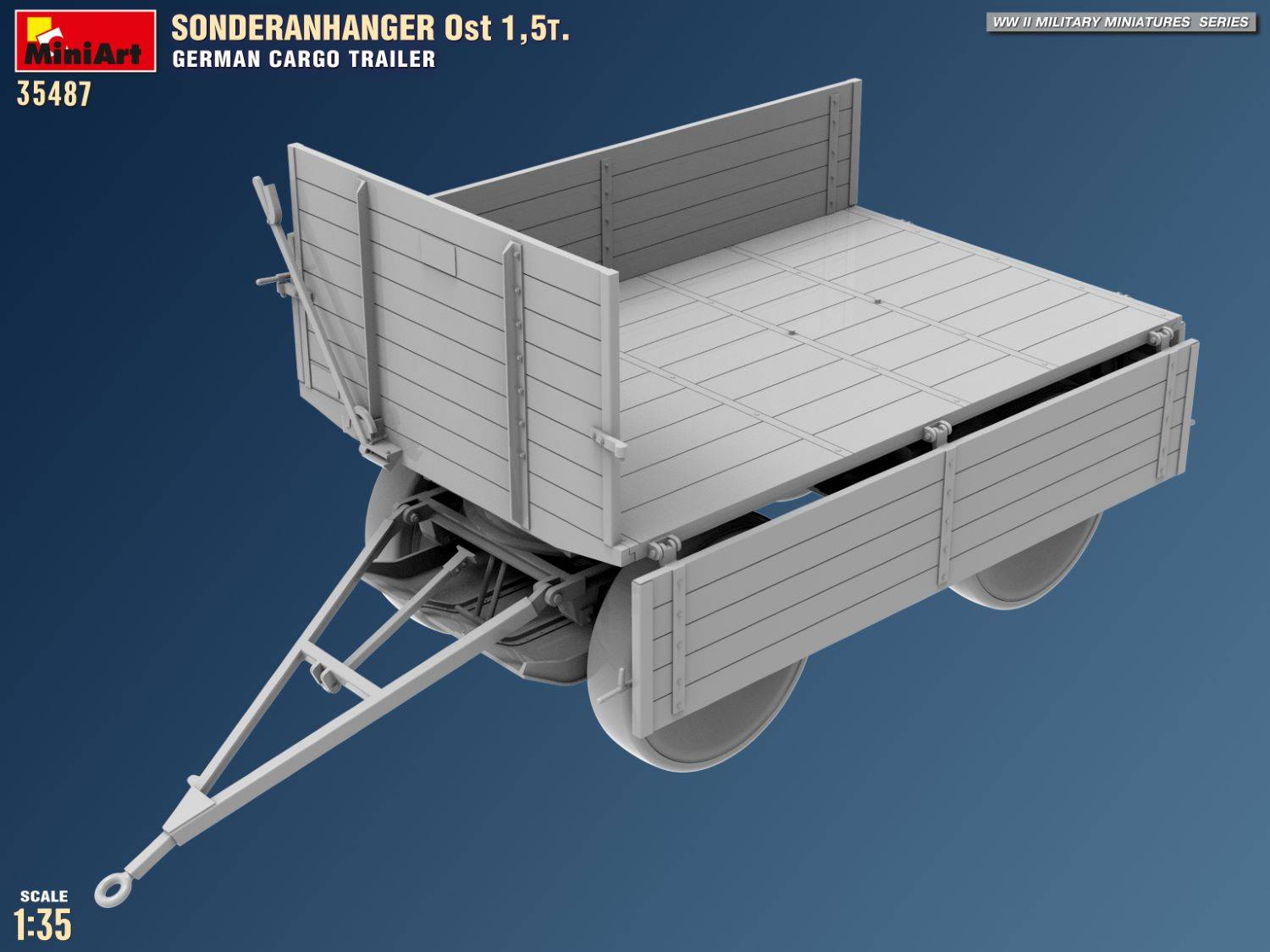 Sonderanhanger Ost 1.5t. German Cargo Trailer – Image 16