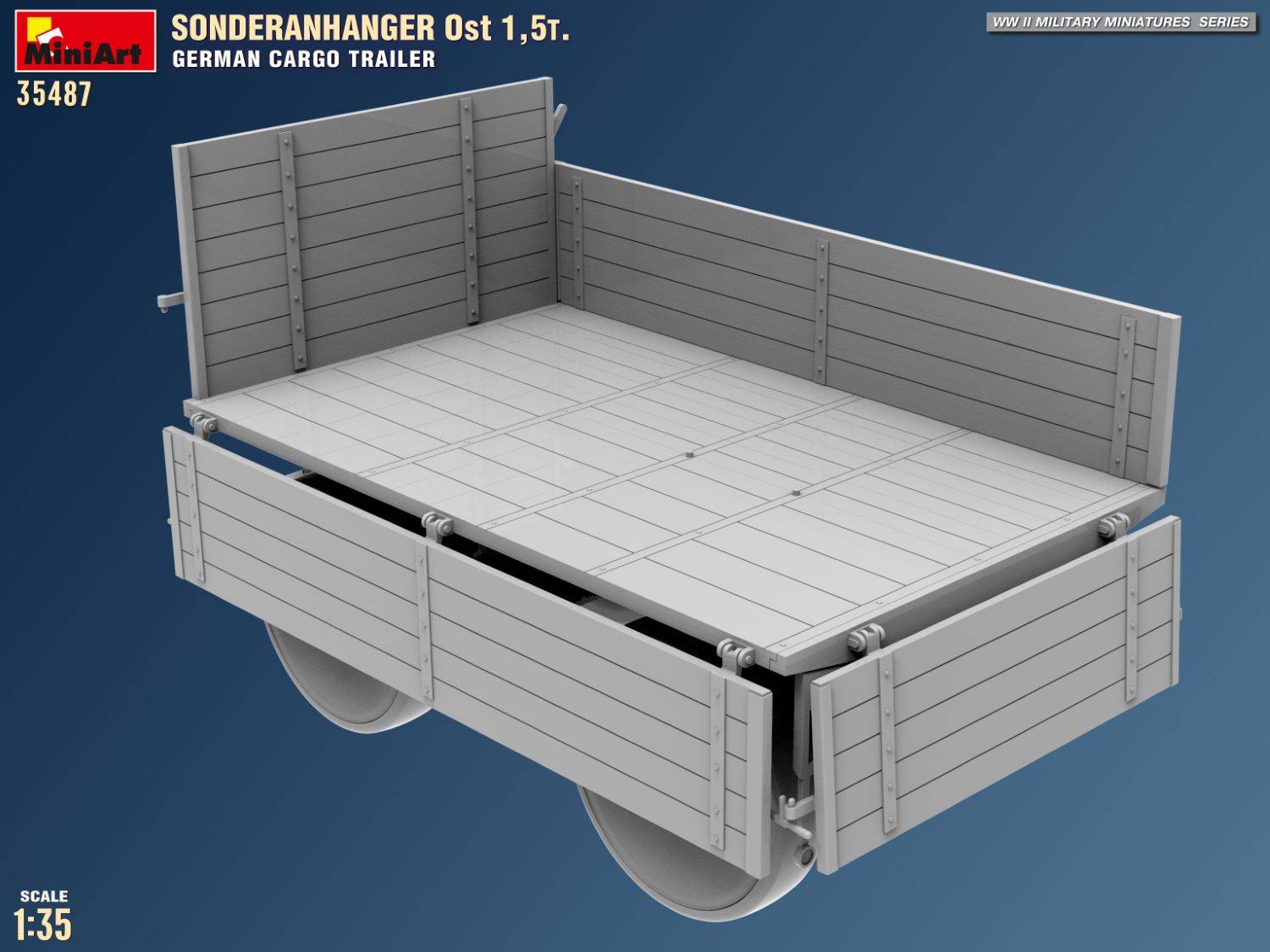 Sonderanhanger Ost 1.5t. German Cargo Trailer – Image 17