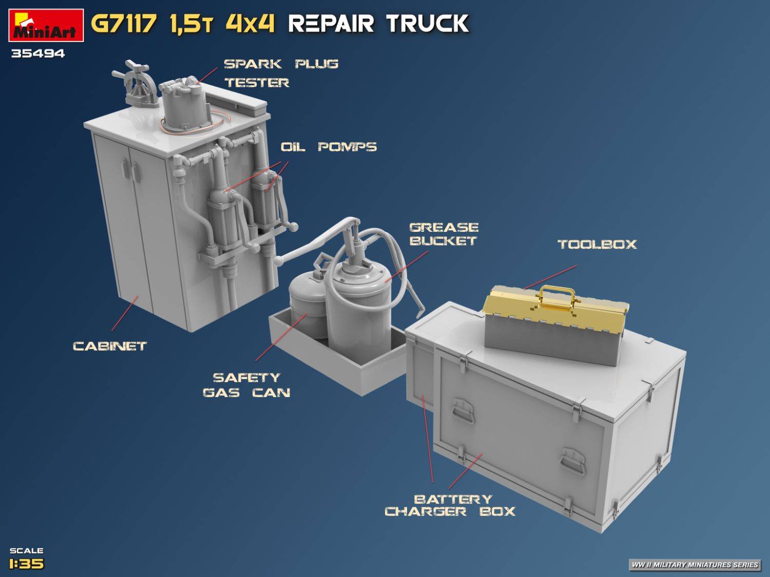 G7117 1.5t 4×4 REPAIR TRUCK – Image 8