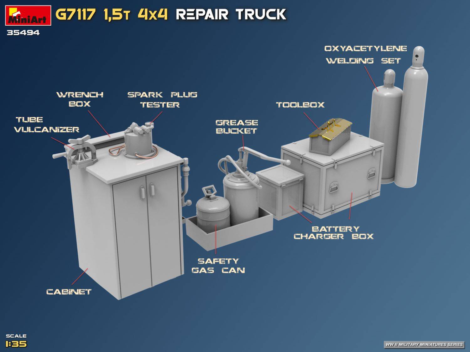G7117 1.5t 4×4 REPAIR TRUCK – Image 7
