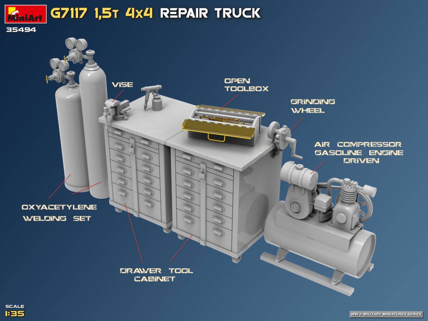 G7117 1.5t 4×4 REPAIR TRUCK – Image 9