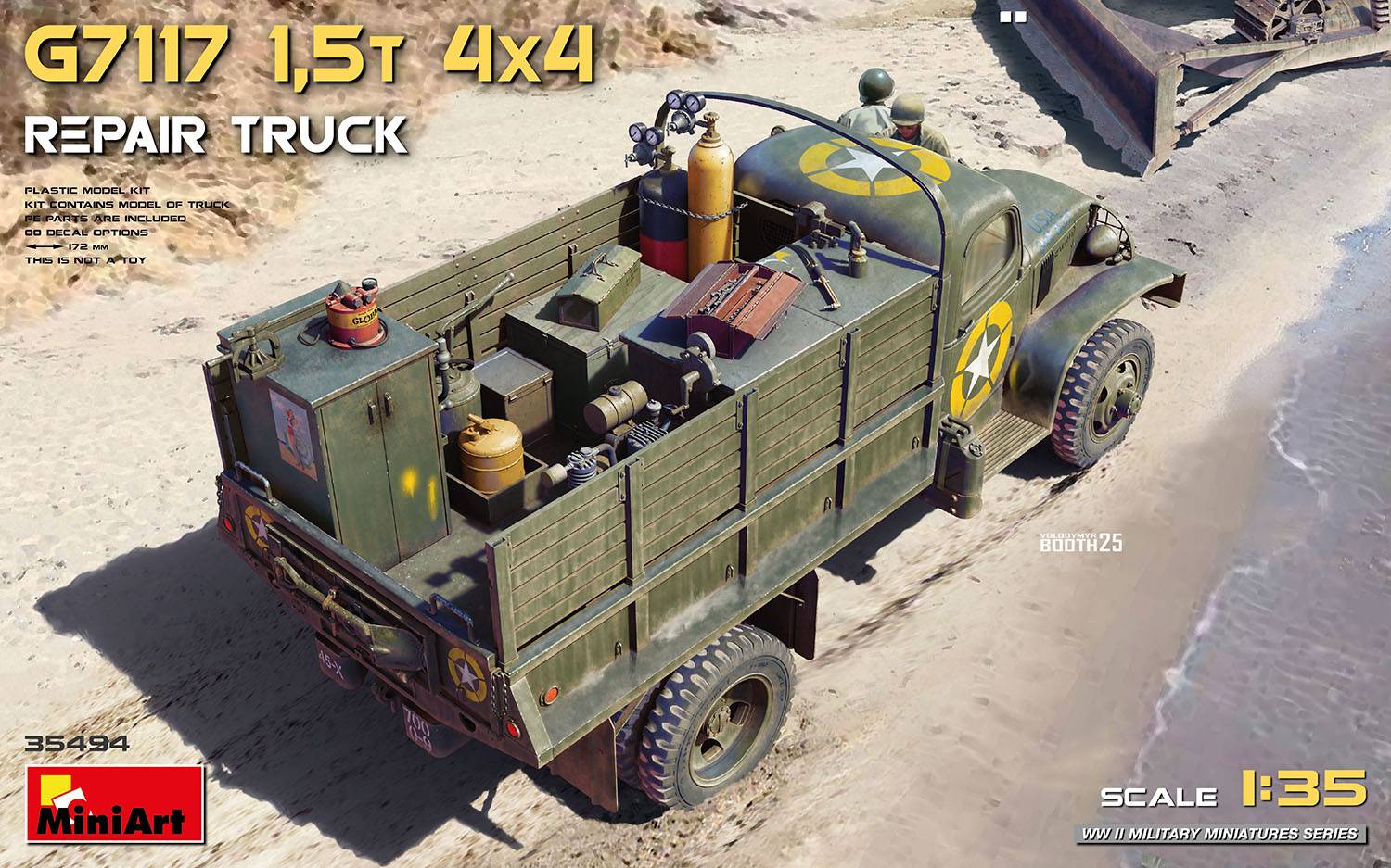 G7117 1.5t 4×4 REPAIR TRUCK