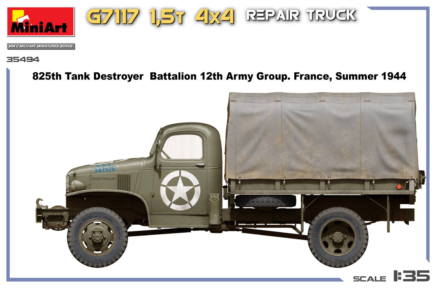 G7117 1.5t 4×4 REPAIR TRUCK – Image 4