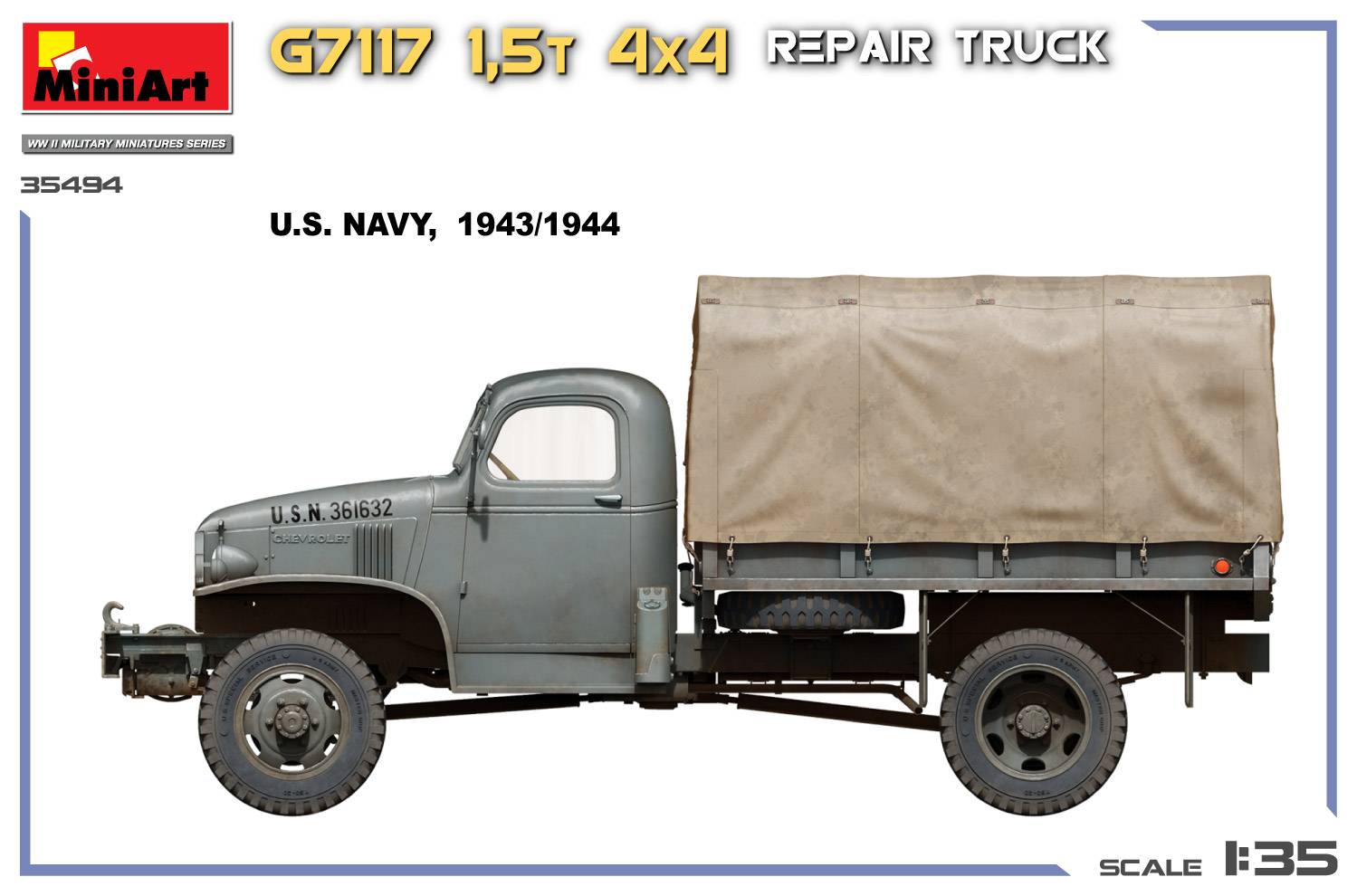 G7117 1.5t 4×4 REPAIR TRUCK – Image 6