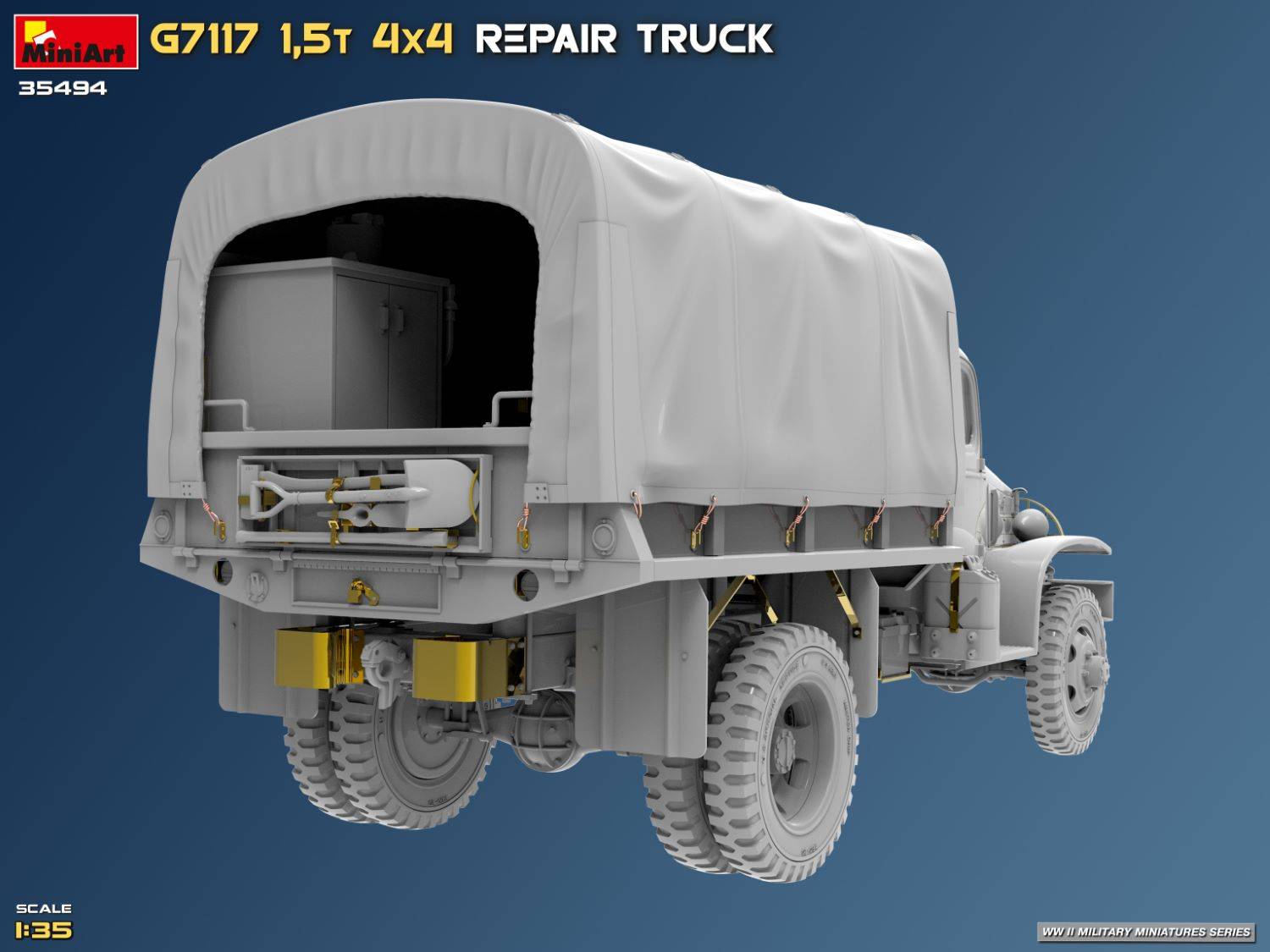 G7117 1.5t 4×4 REPAIR TRUCK – Image 11