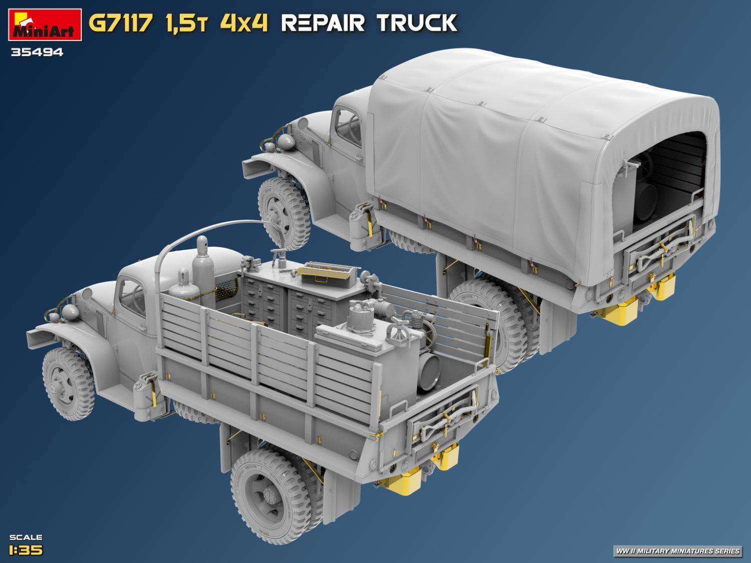 G7117 1.5t 4×4 REPAIR TRUCK – Image 14