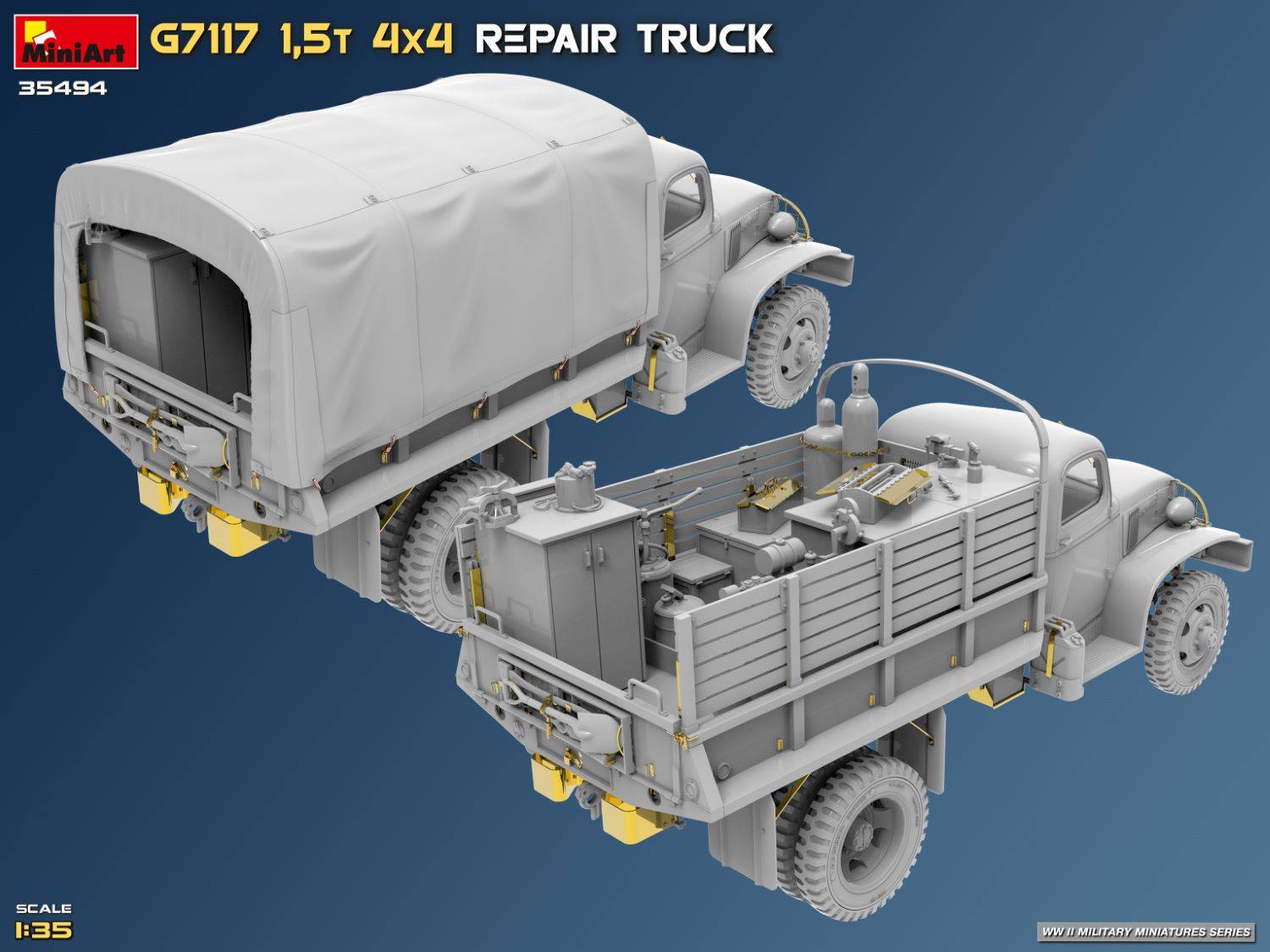G7117 1.5t 4×4 REPAIR TRUCK – Image 15