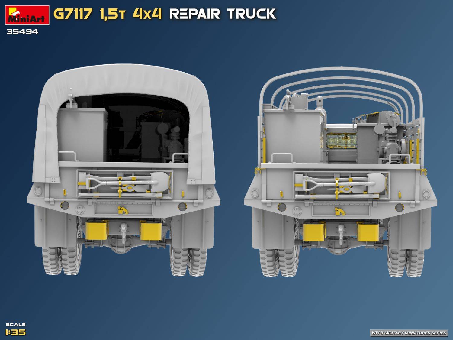 G7117 1.5t 4×4 REPAIR TRUCK – Image 16