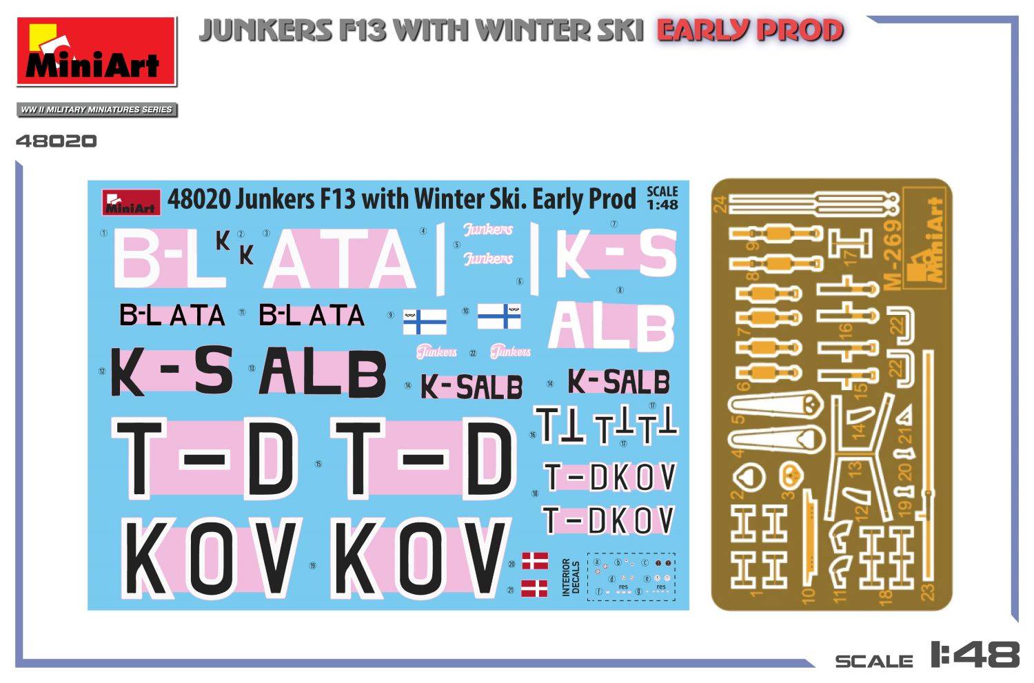 JUNKERS F13 WITH WINTER SKI. EARLY PROD – Image 7