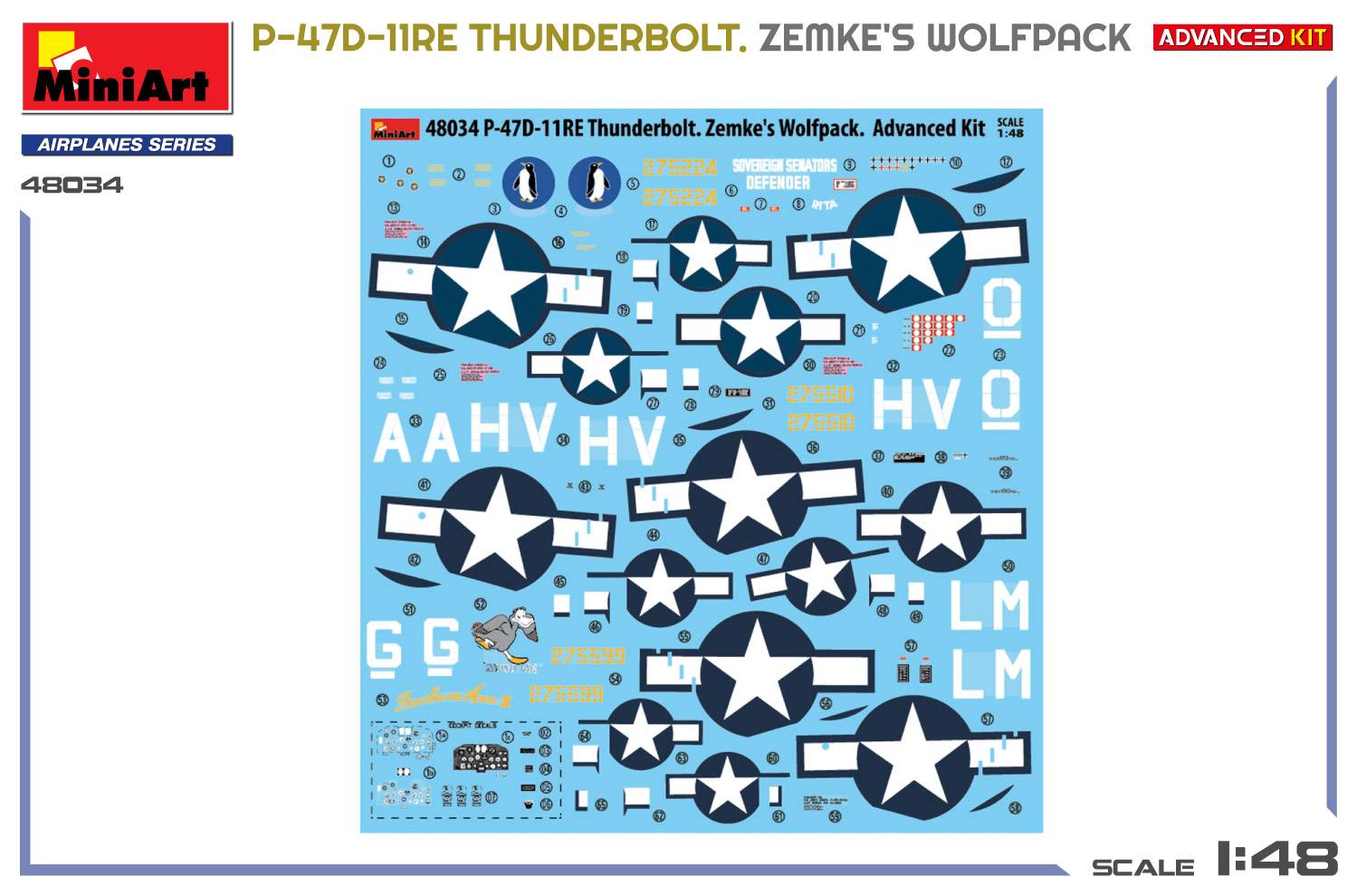 P-47D-11RE THUNDERBOLT. ZEMKE’S WOLFPACK. ADVANCED KIT – Image 4