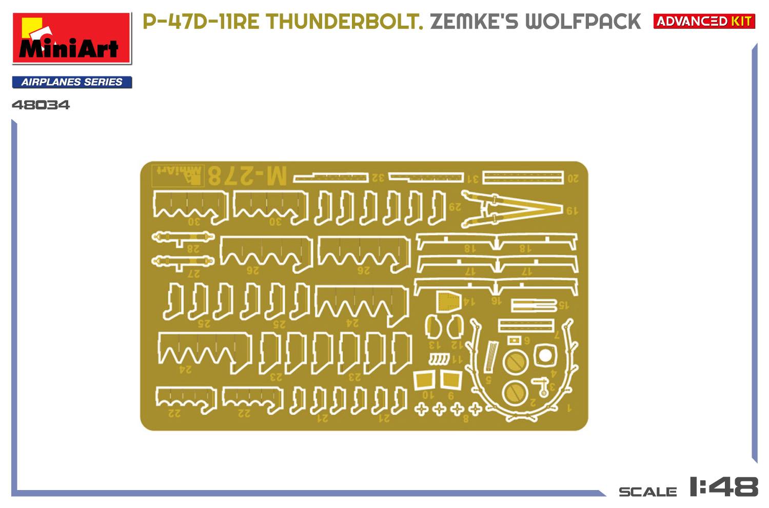 P-47D-11RE THUNDERBOLT. ZEMKE’S WOLFPACK. ADVANCED KIT – Image 5