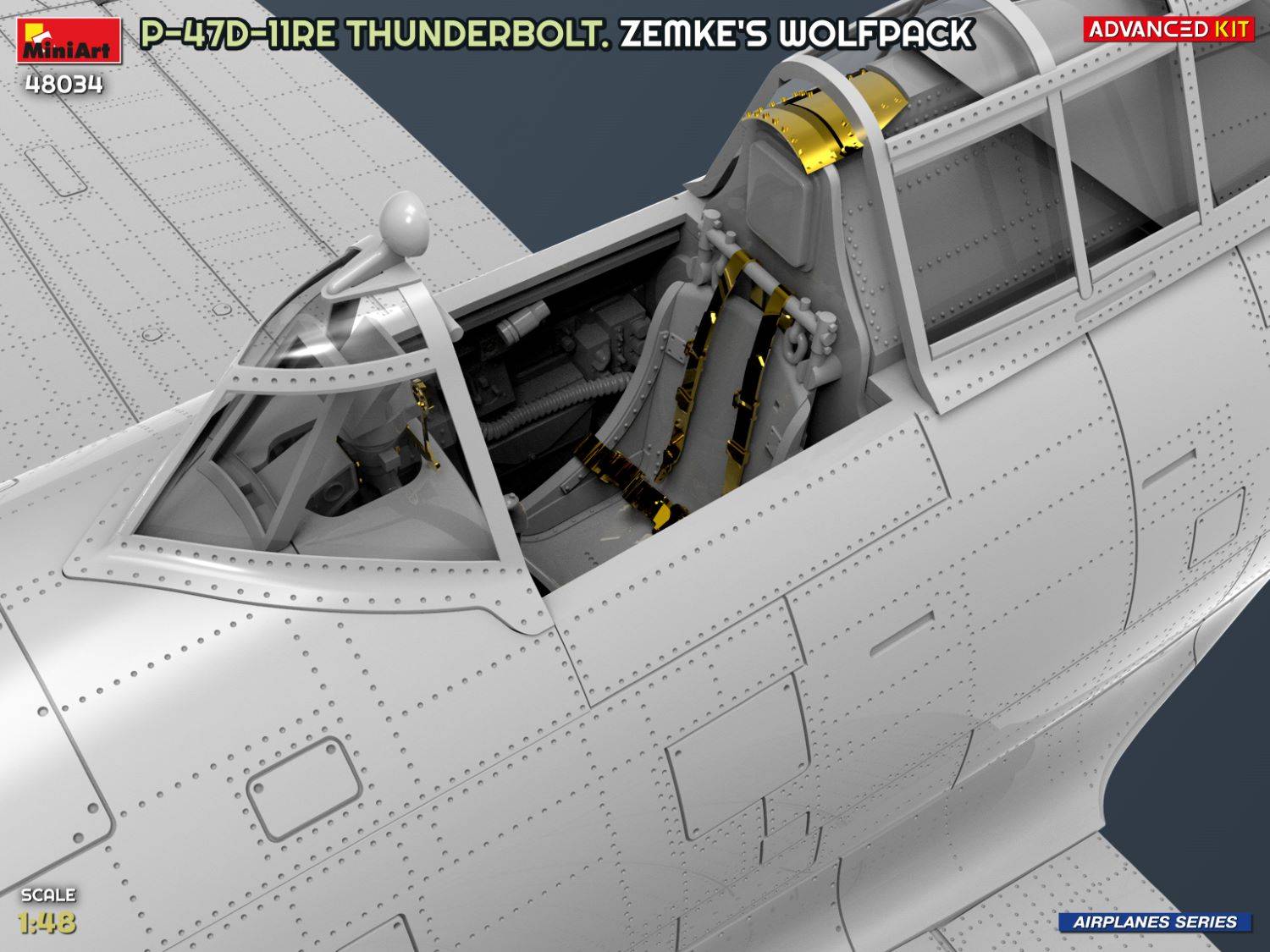 P-47D-11RE THUNDERBOLT. ZEMKE’S WOLFPACK. ADVANCED KIT – Image 10