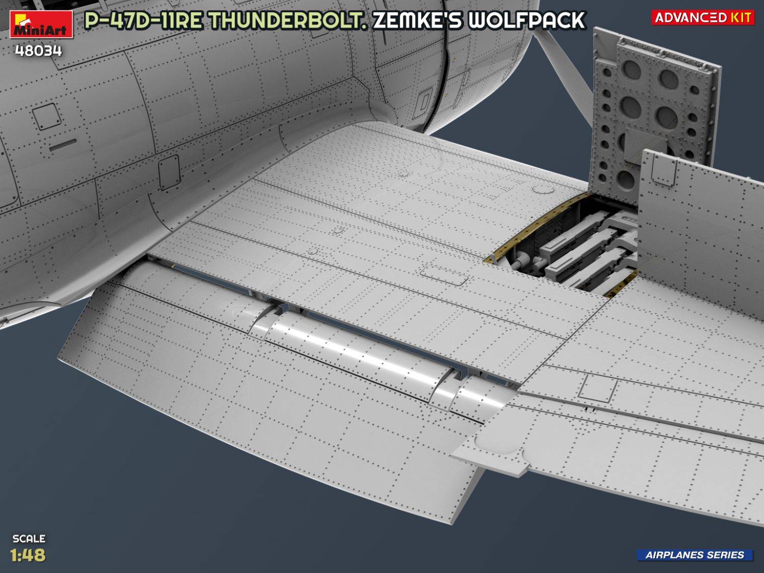 P-47D-11RE THUNDERBOLT. ZEMKE’S WOLFPACK. ADVANCED KIT – Image 12