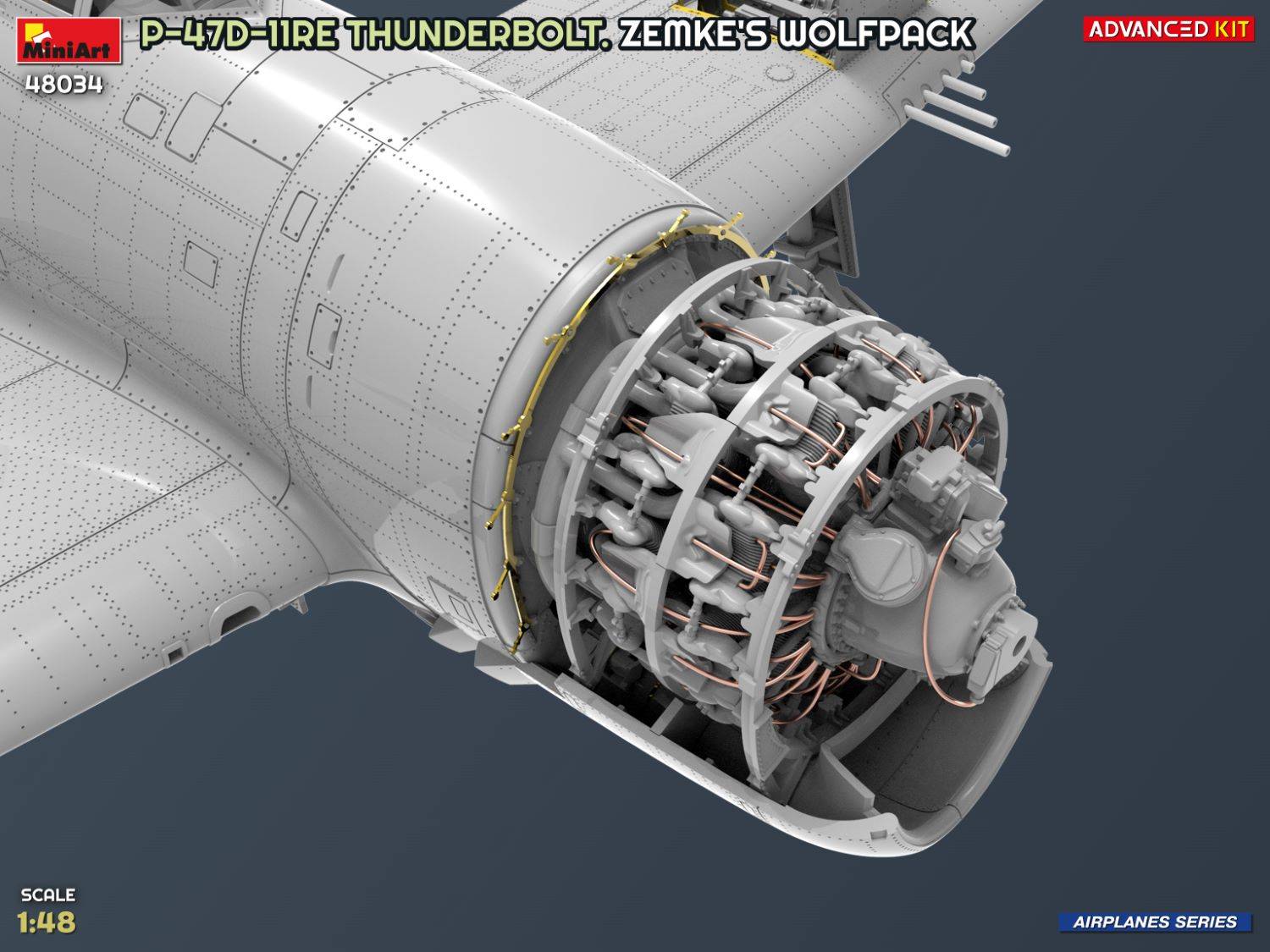 P-47D-11RE THUNDERBOLT. ZEMKE’S WOLFPACK. ADVANCED KIT – Image 14