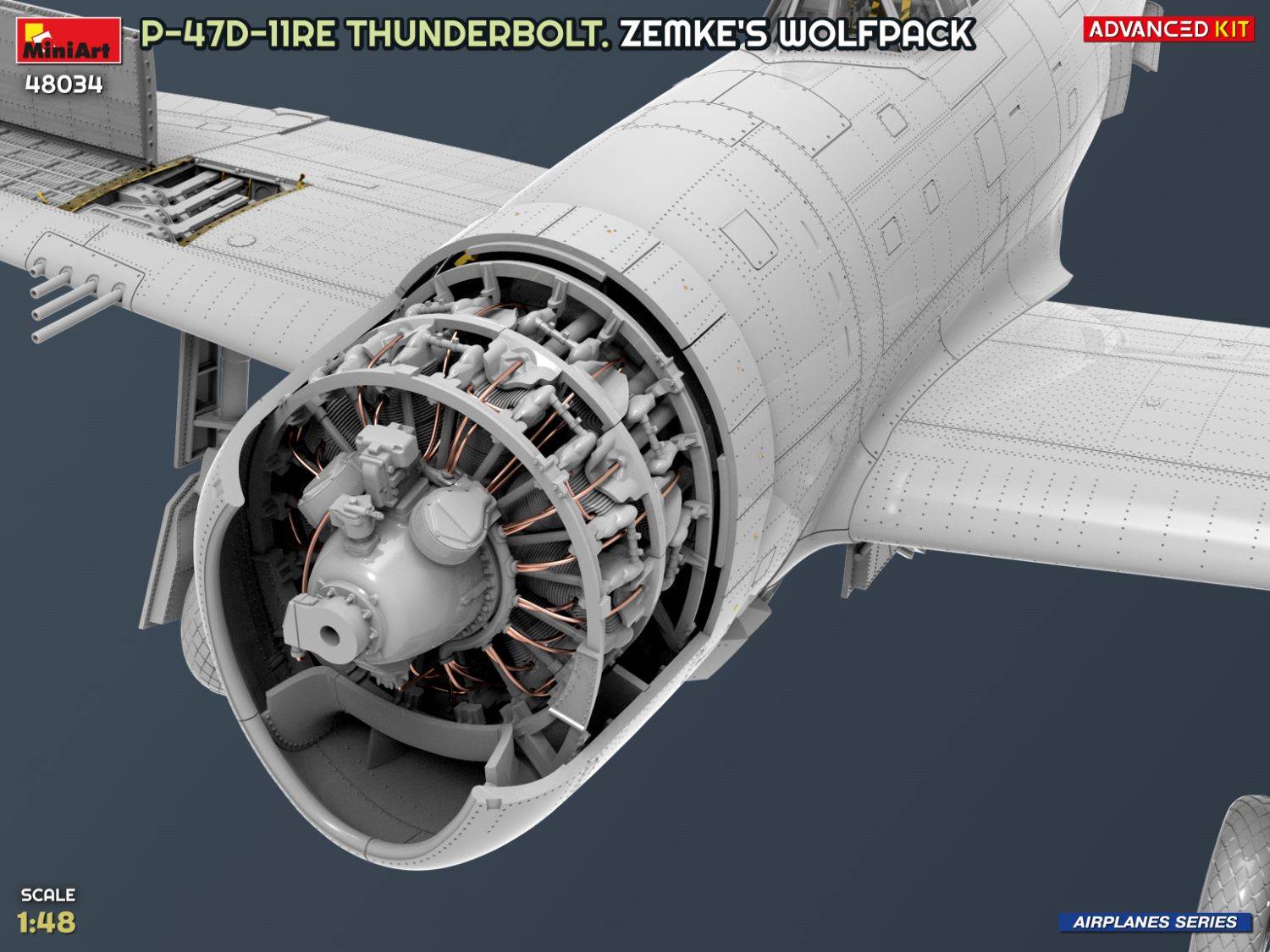 P-47D-11RE THUNDERBOLT. ZEMKE’S WOLFPACK. ADVANCED KIT – Image 15