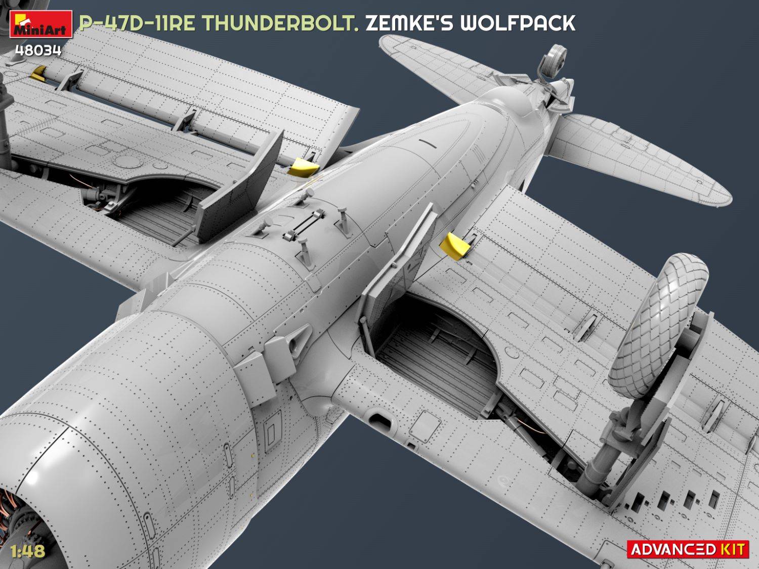 P-47D-11RE THUNDERBOLT. ZEMKE’S WOLFPACK. ADVANCED KIT – Image 16