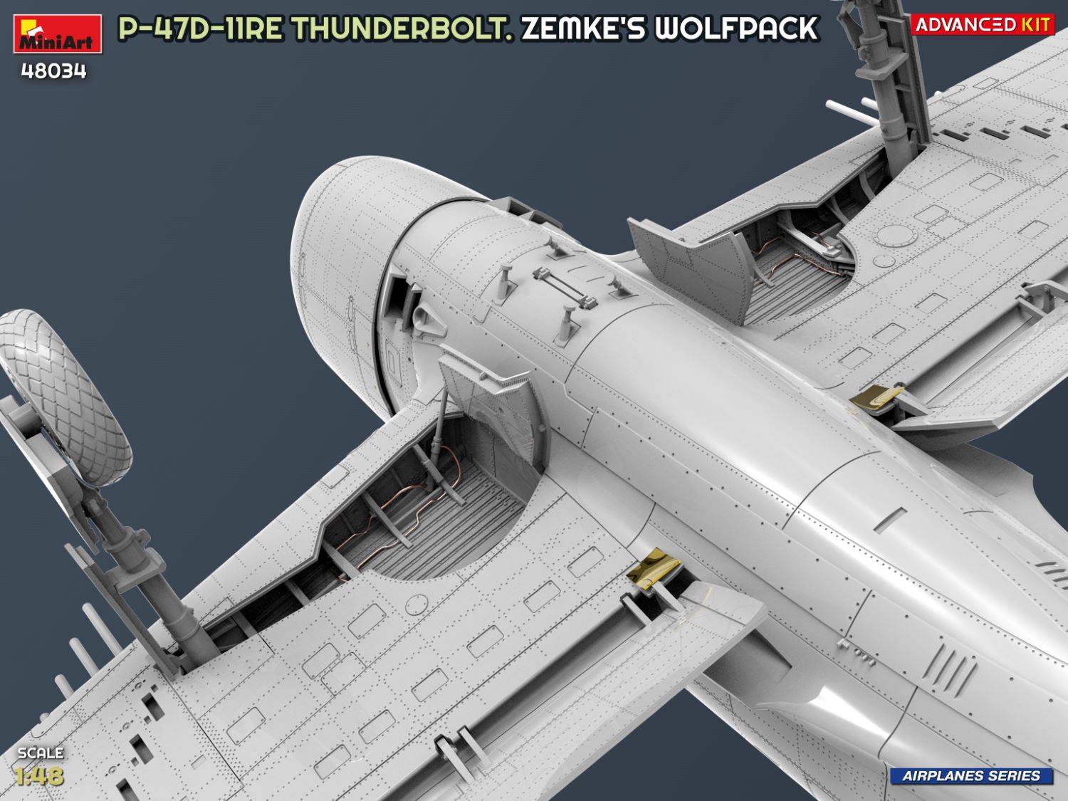 P-47D-11RE THUNDERBOLT. ZEMKE’S WOLFPACK. ADVANCED KIT – Image 17