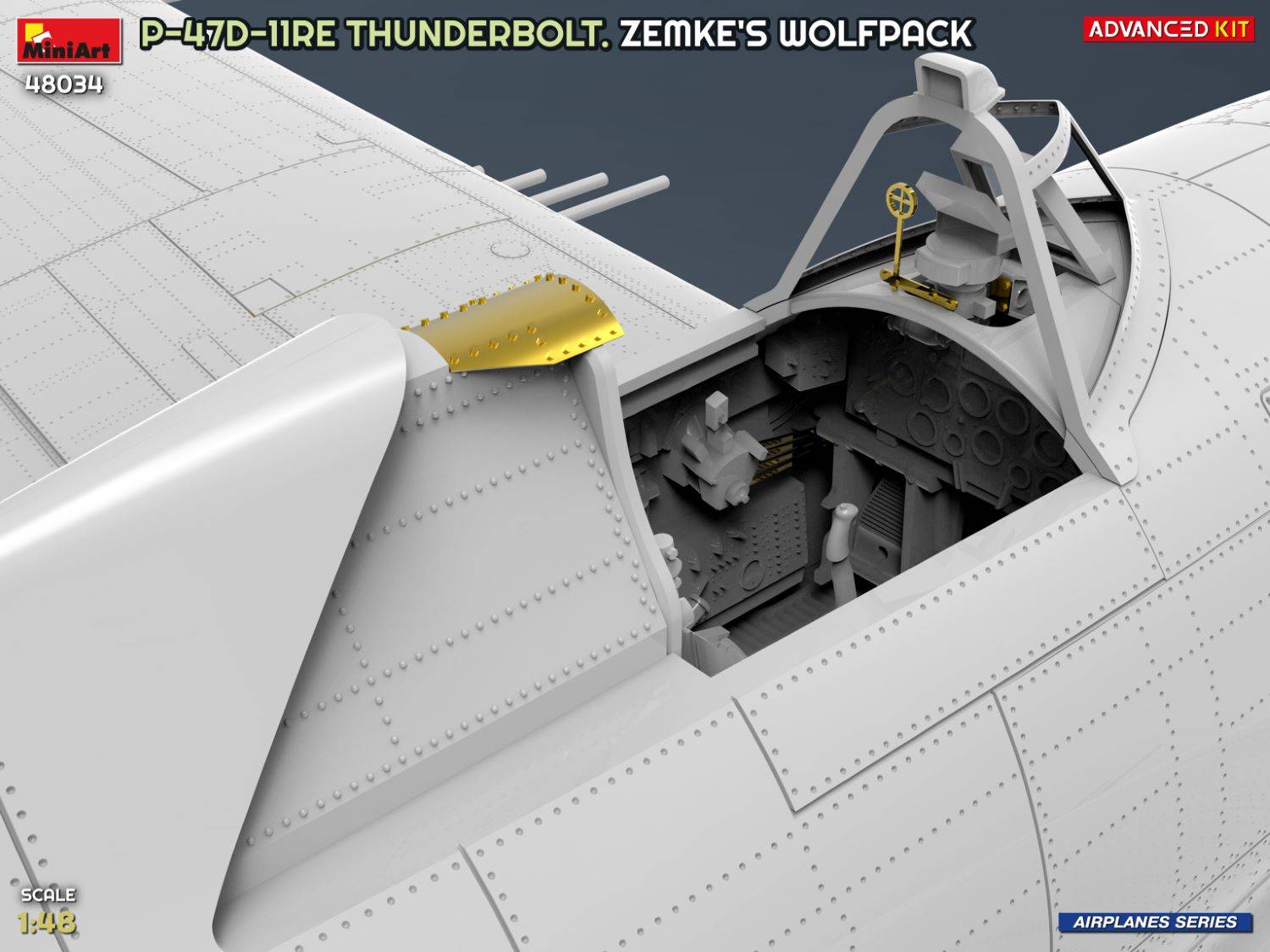 P-47D-11RE THUNDERBOLT. ZEMKE’S WOLFPACK. ADVANCED KIT – Image 18