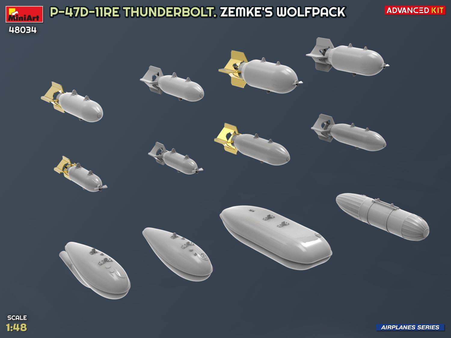 P-47D-11RE THUNDERBOLT. ZEMKE’S WOLFPACK. ADVANCED KIT – Image 20