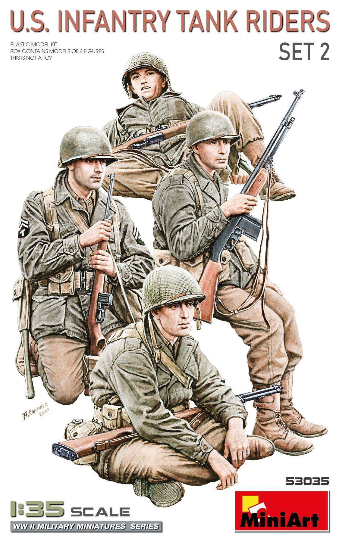 U.S. INFANTRY TANK RIDERS SET 2