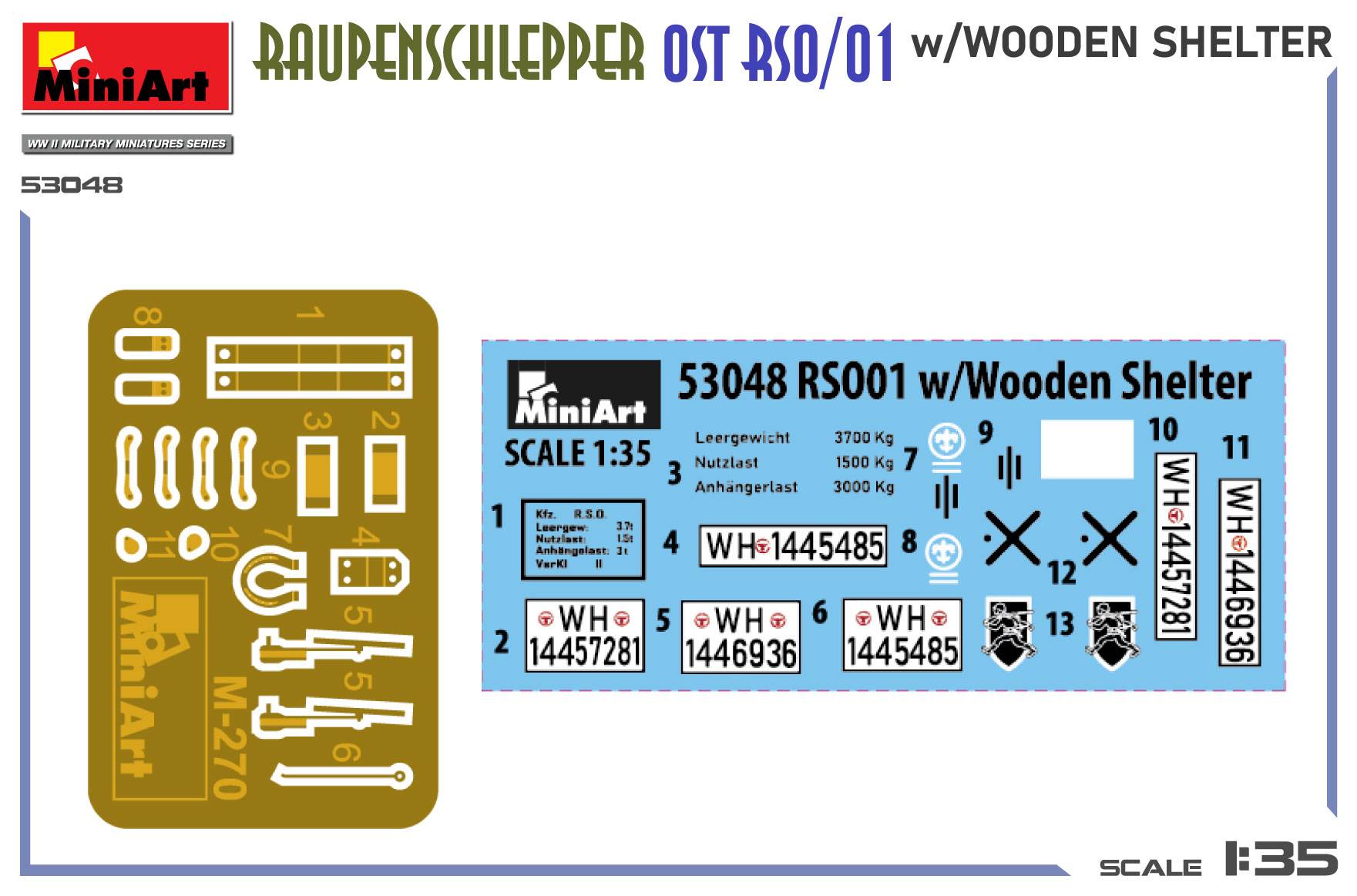 Raupenschlepper Ost RSO/01 w/Wooden Shelter – Image 2