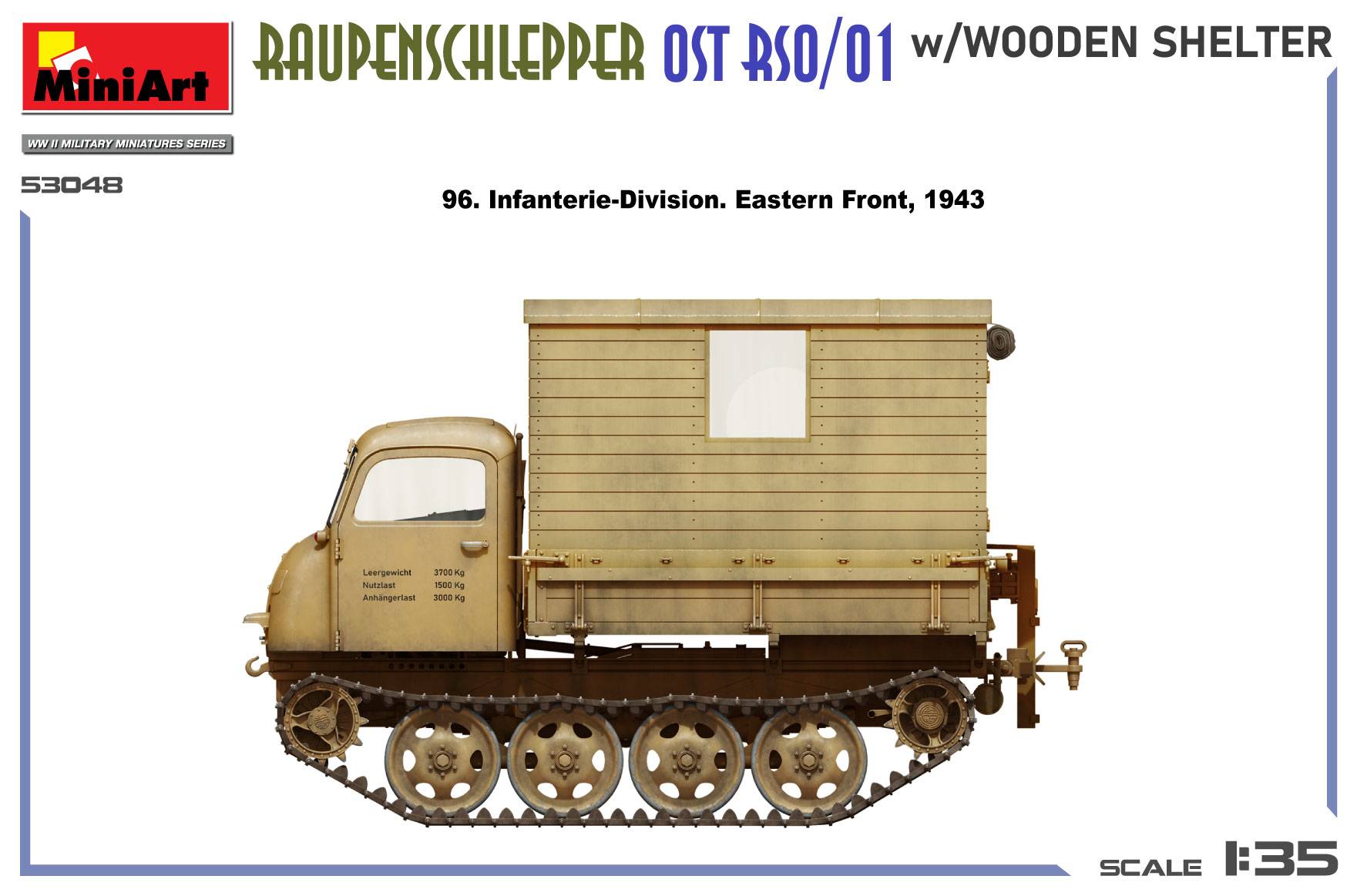 Raupenschlepper Ost RSO/01 w/Wooden Shelter – Image 4