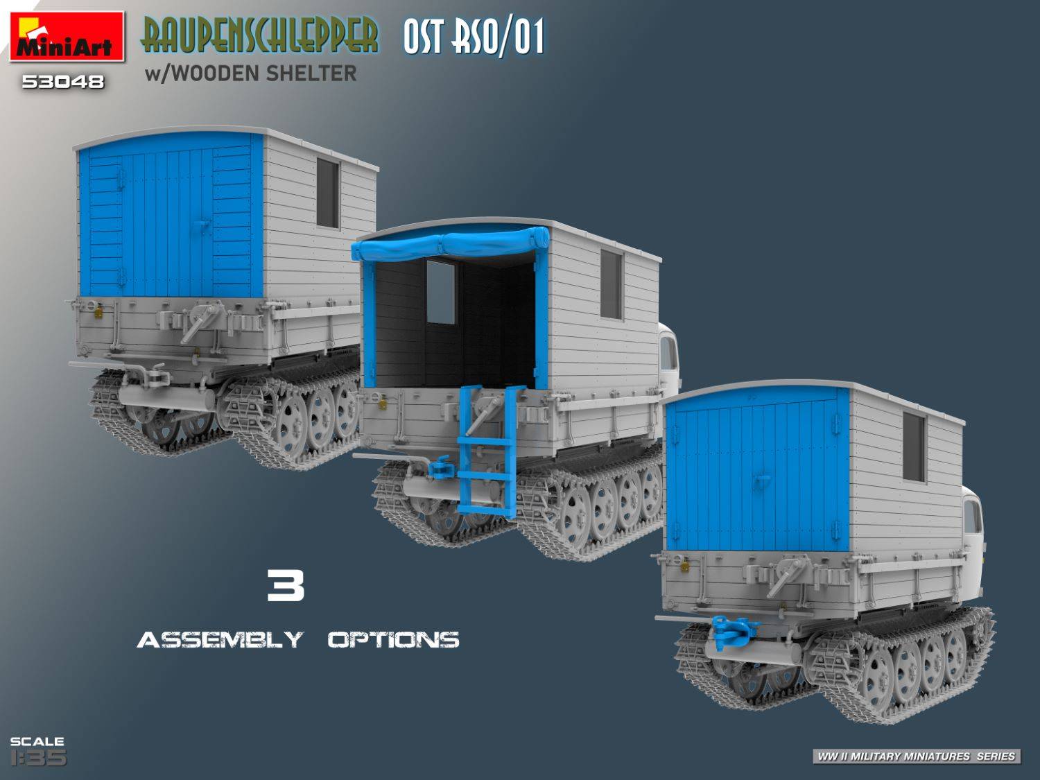 Raupenschlepper Ost RSO/01 w/Wooden Shelter – Image 6