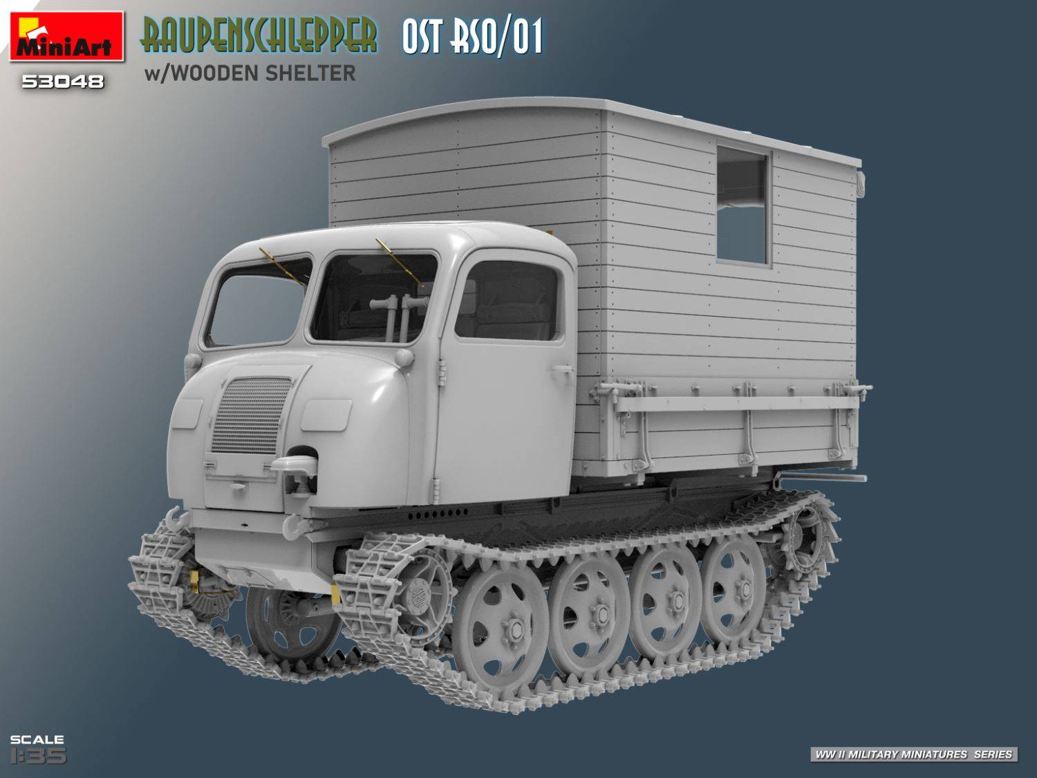 Raupenschlepper Ost RSO/01 w/Wooden Shelter – Image 7