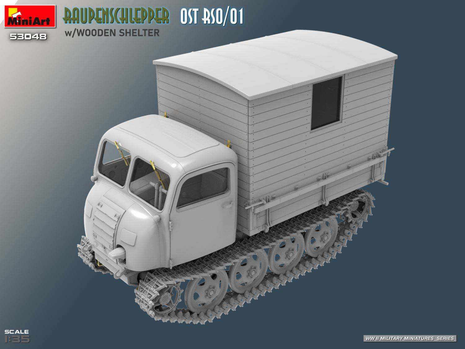 Raupenschlepper Ost RSO/01 w/Wooden Shelter – Image 9