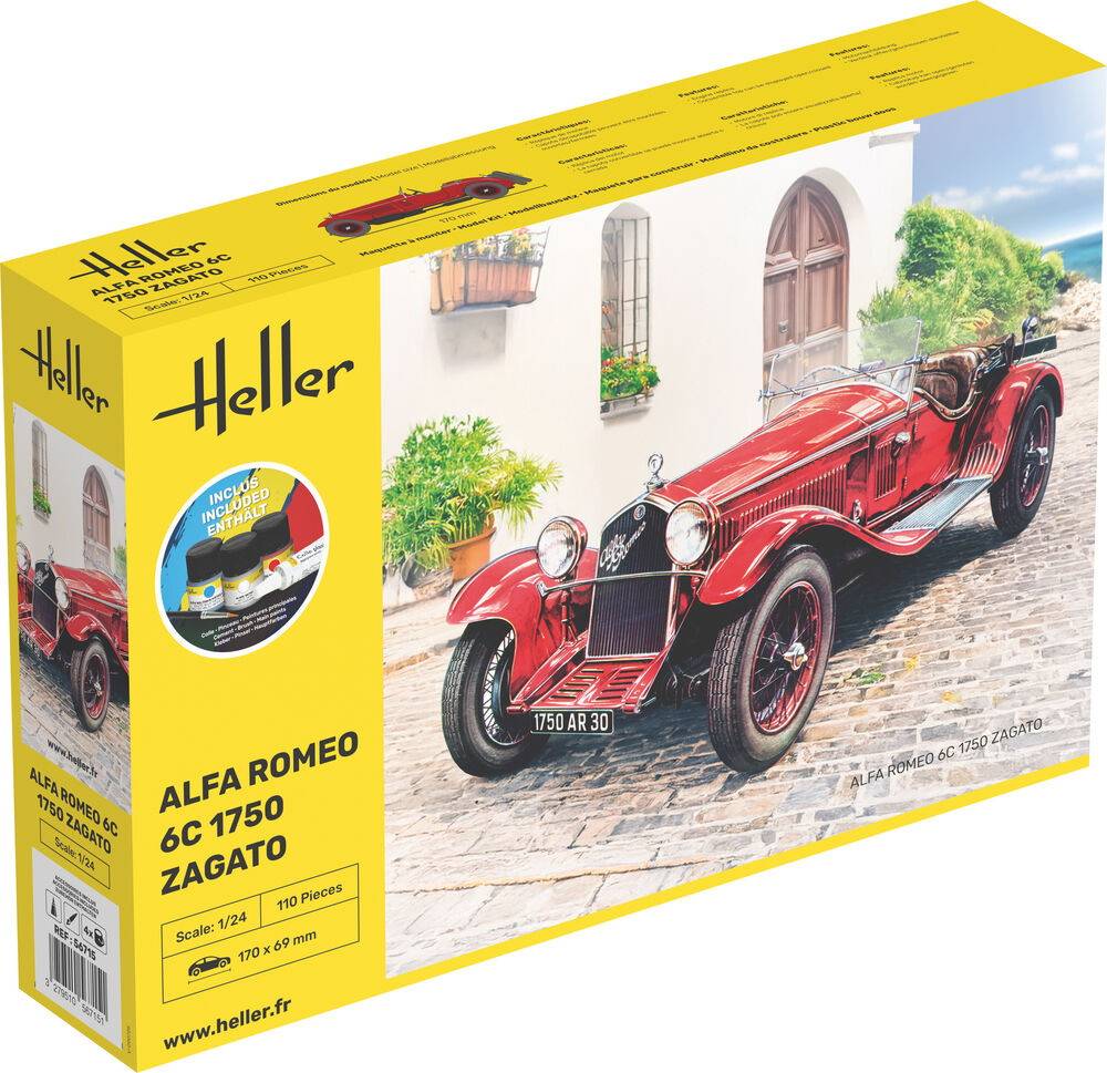 STARTER KIT Alfa Romeo 6C 1750 Zagato – Image 3