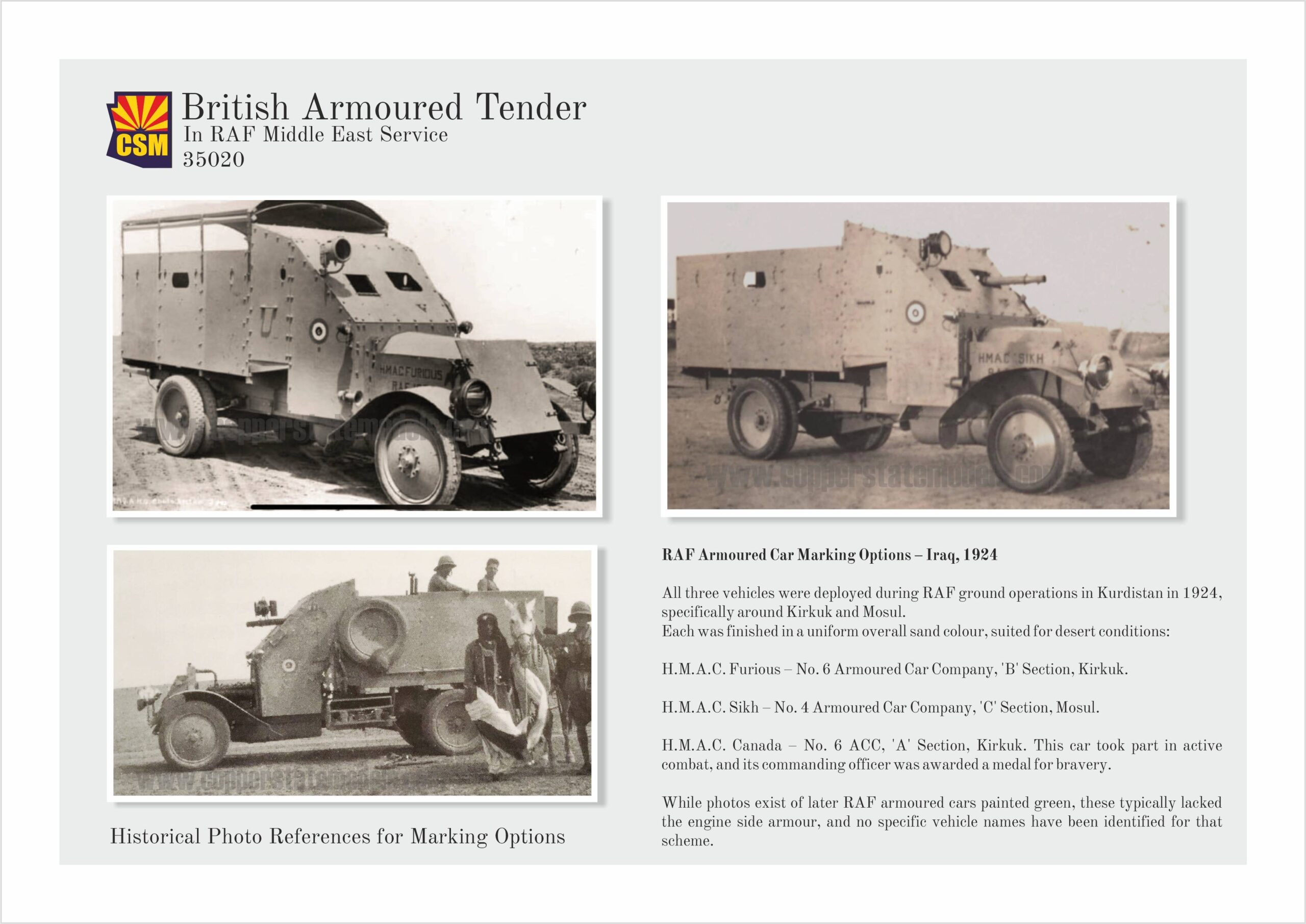 British armoured tender In RAF Middle East service – Image 7