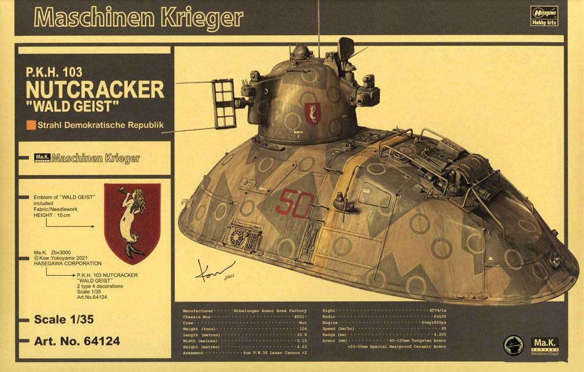 P.K.H. 103 Nutcracker "Wald Geist"