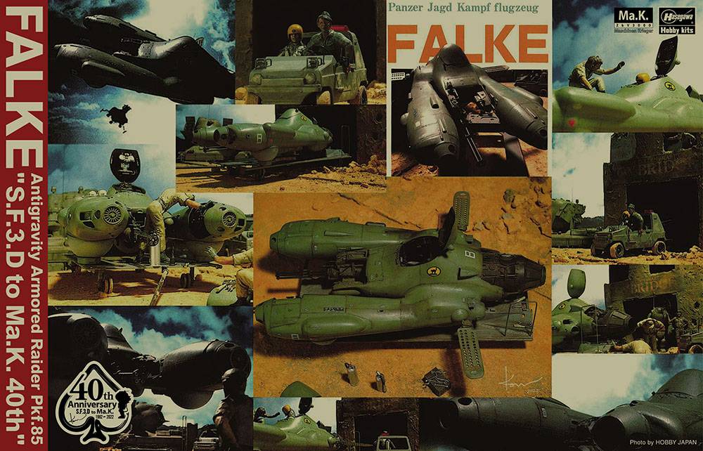 Falke Antigravity Armored Raider Pkf.85 Ma.K 40th Anniversary