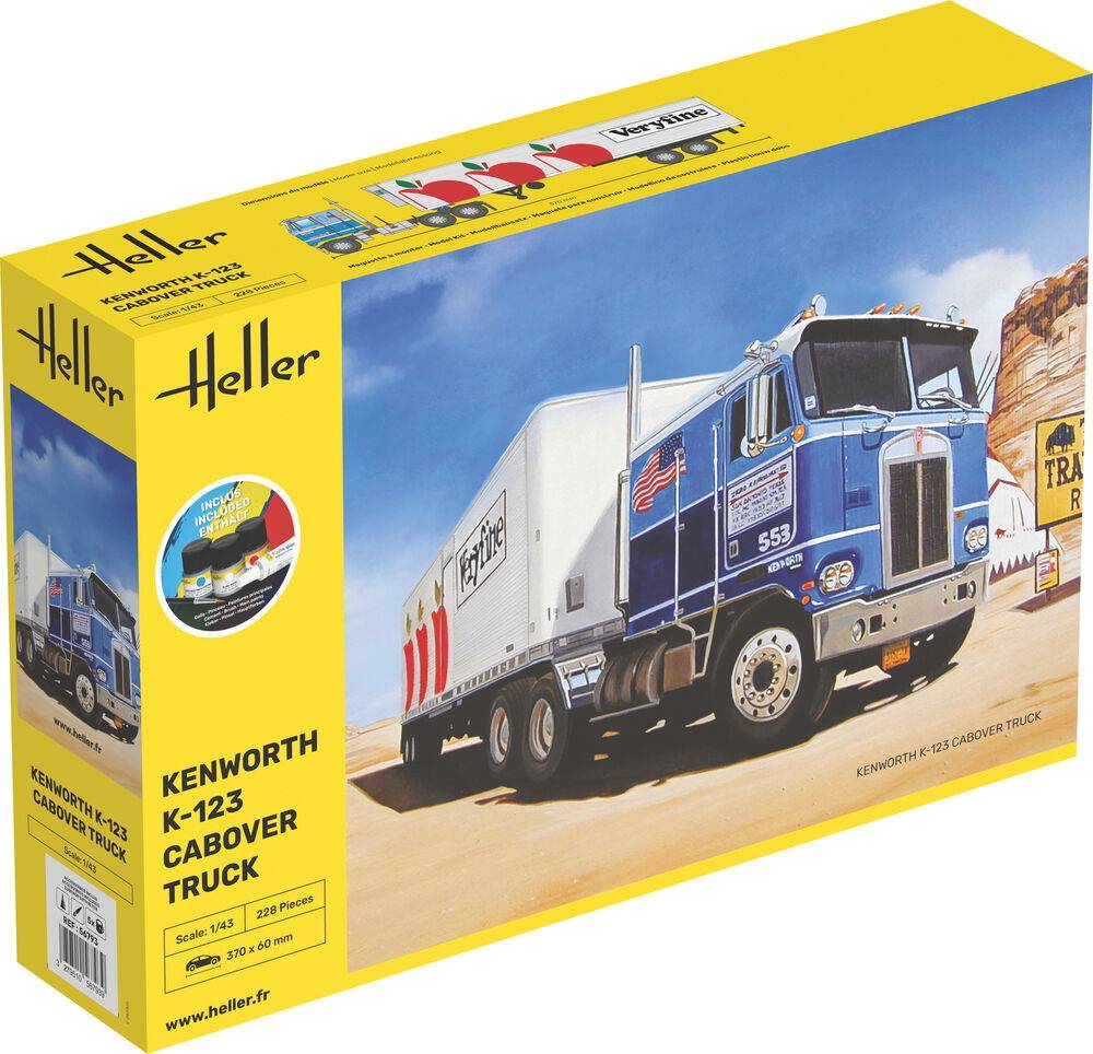 STARTER KIT Kenworth K-123 Cabover Truck – Image 5