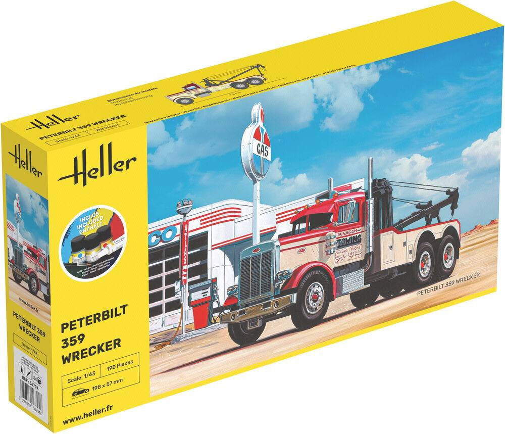 STARTER KIT Peterbilt 359 Wrecker – Image 4