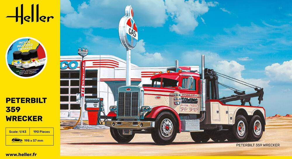 STARTER KIT Peterbilt 359 Wrecker