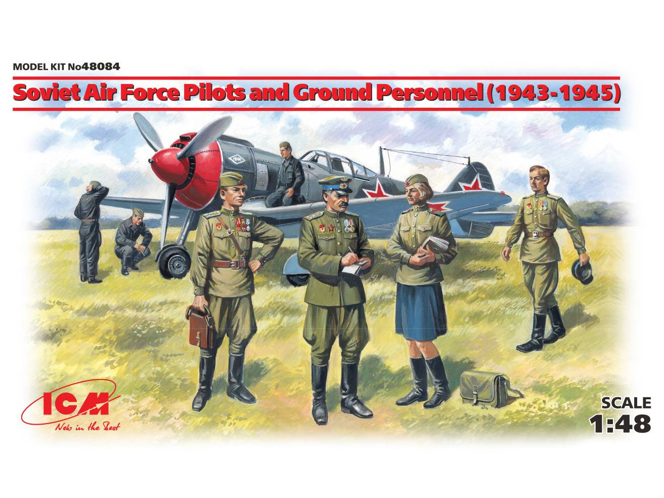 Soviet Air Force Pilots and Ground Personnel (1943-1945)