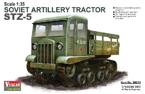 STZ5 Soviet Artillery Tractor