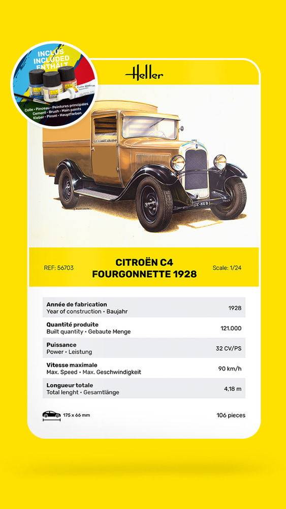 STARTER KIT Citroen C4 Fourgonnette 1928 – Image 3