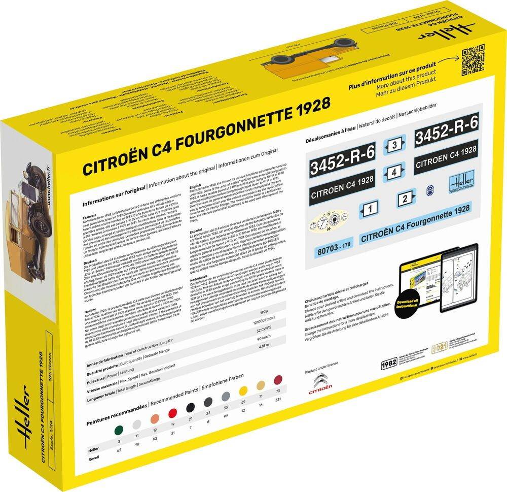 STARTER KIT Citroen C4 Fourgonnette 1928 – Image 7