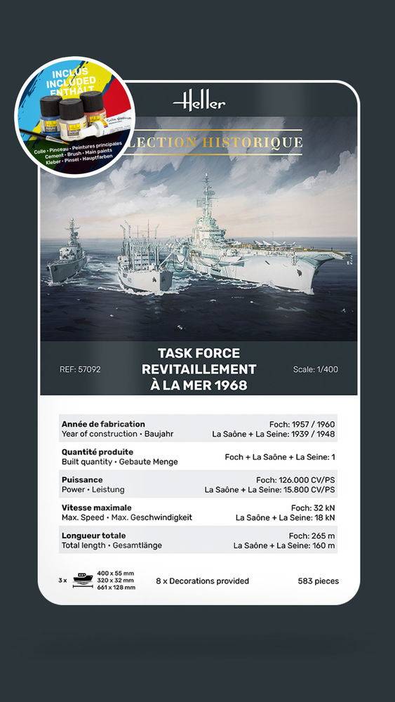 STARTER KIT Task Force Ravitaillement à la mer 1968 – Image 3